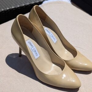 Jimmy Choo Beige Women's Pumps